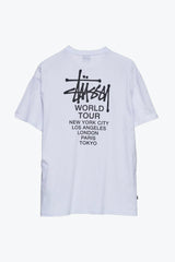 SOLID WORLD TOUR LCB SS TEE - WHITE