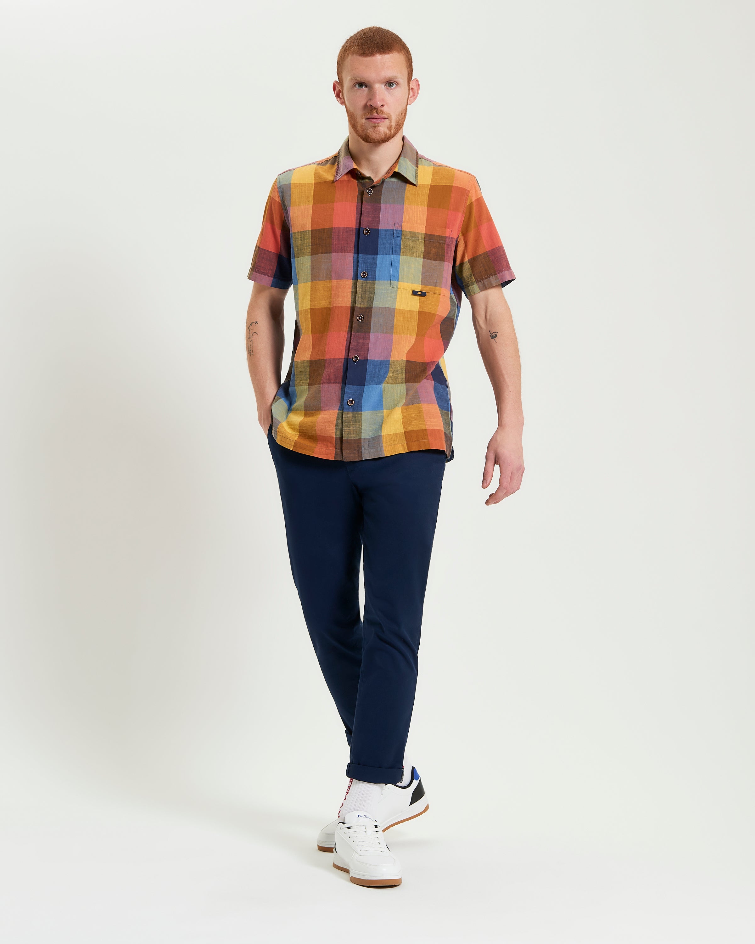 MULTICOLOUR CHECK SHIRT SIENNA