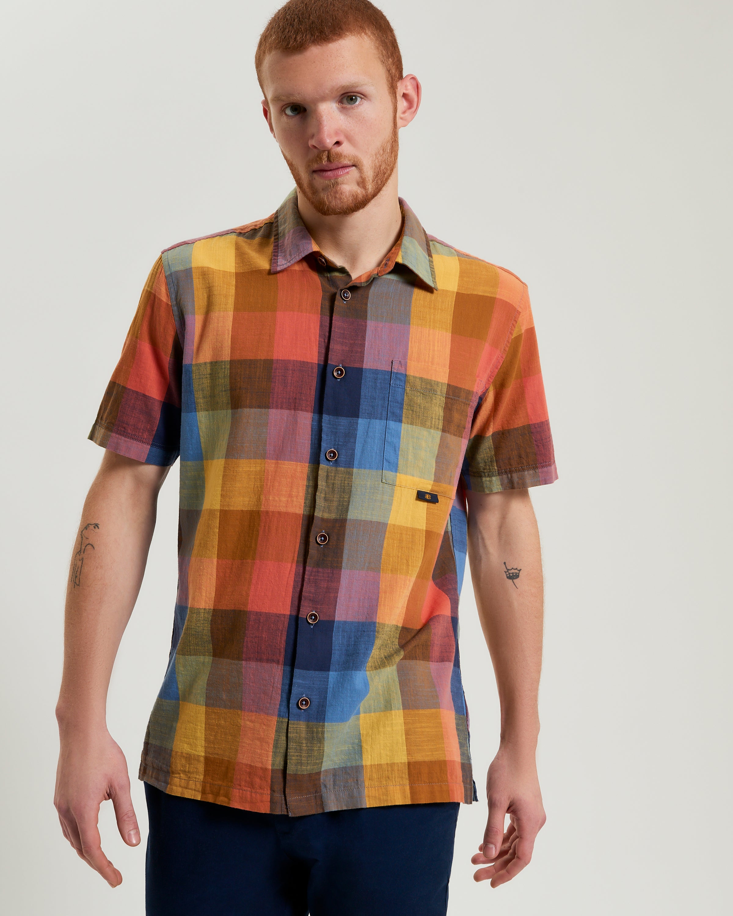 MULTICOLOUR CHECK SHIRT SIENNA