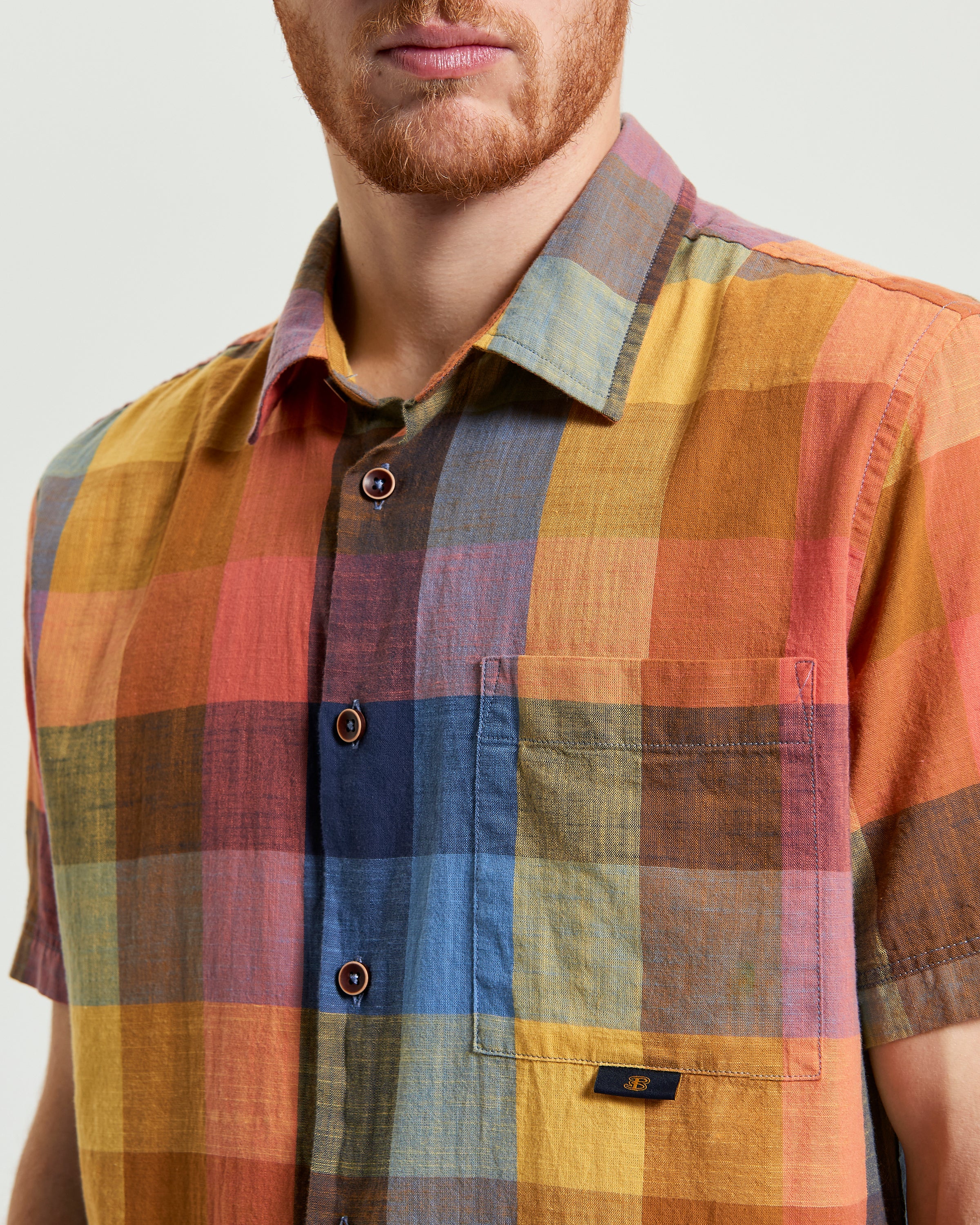MULTICOLOUR CHECK SHIRT SIENNA