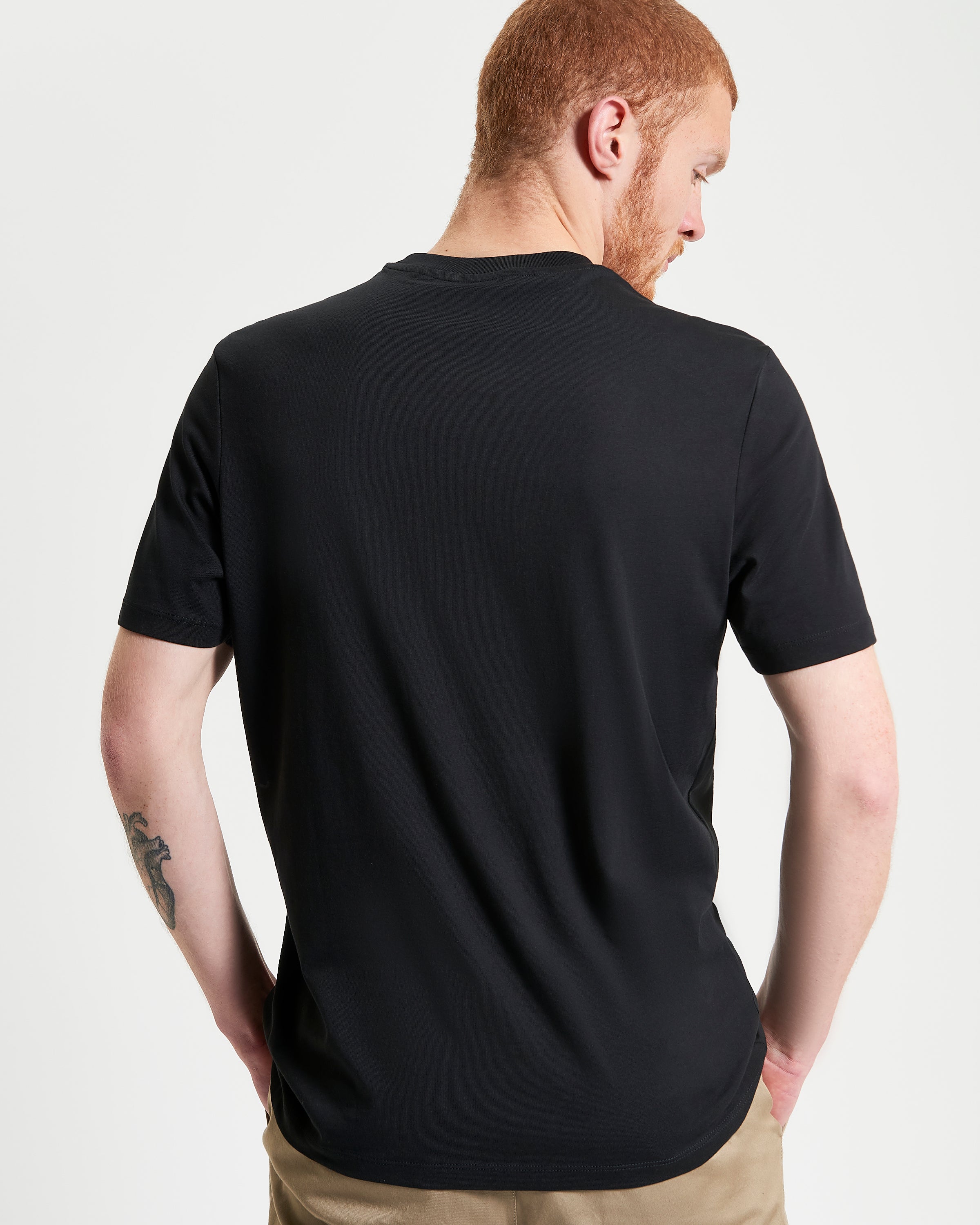 BRIGHTON SEAGULL TEE BLACK