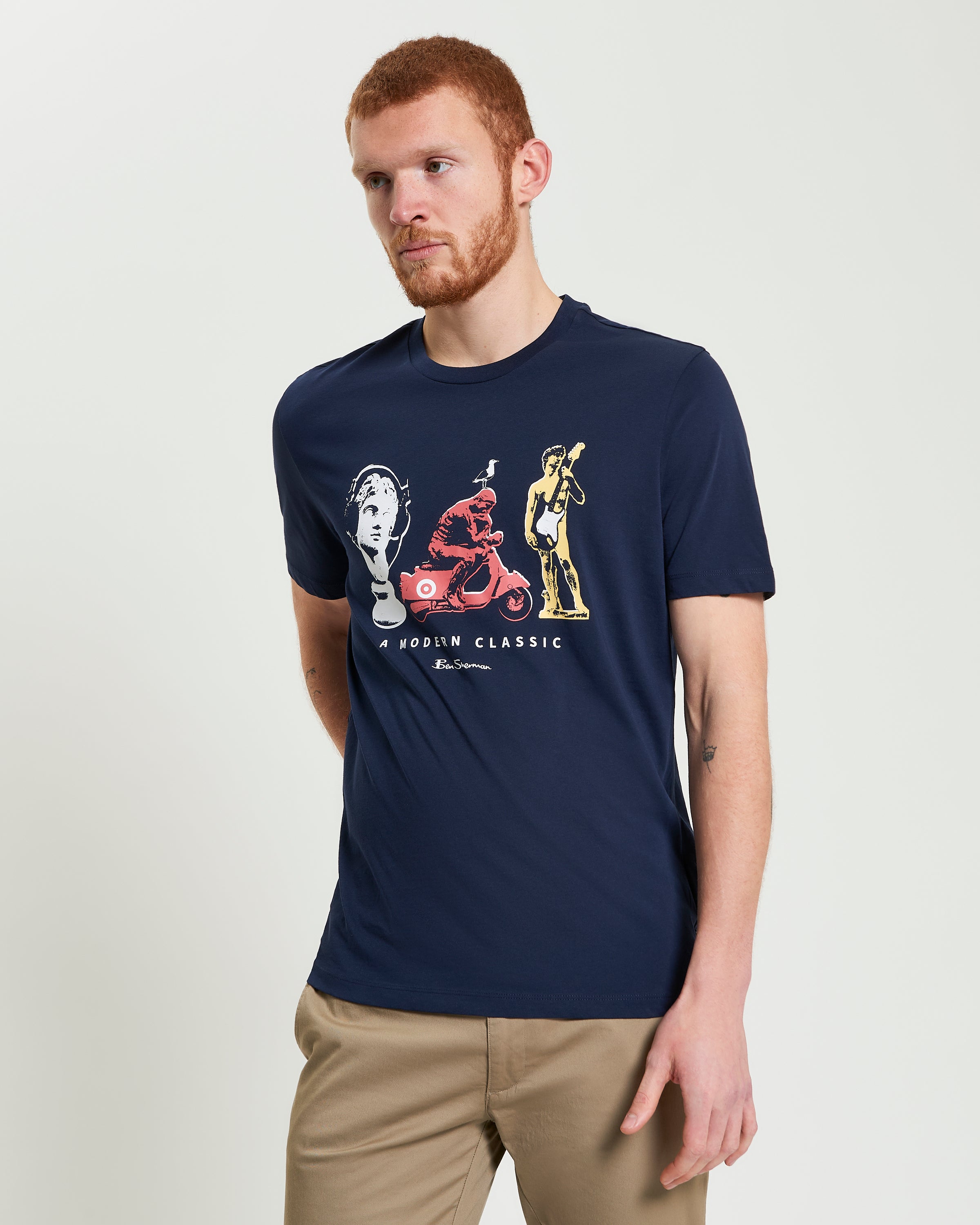 STATUE TEE DARK NAVY