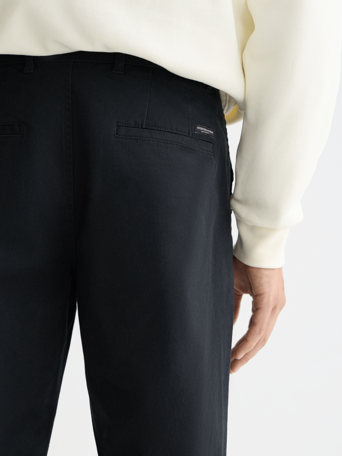 STUART SLIM FIT CHINO BLACK