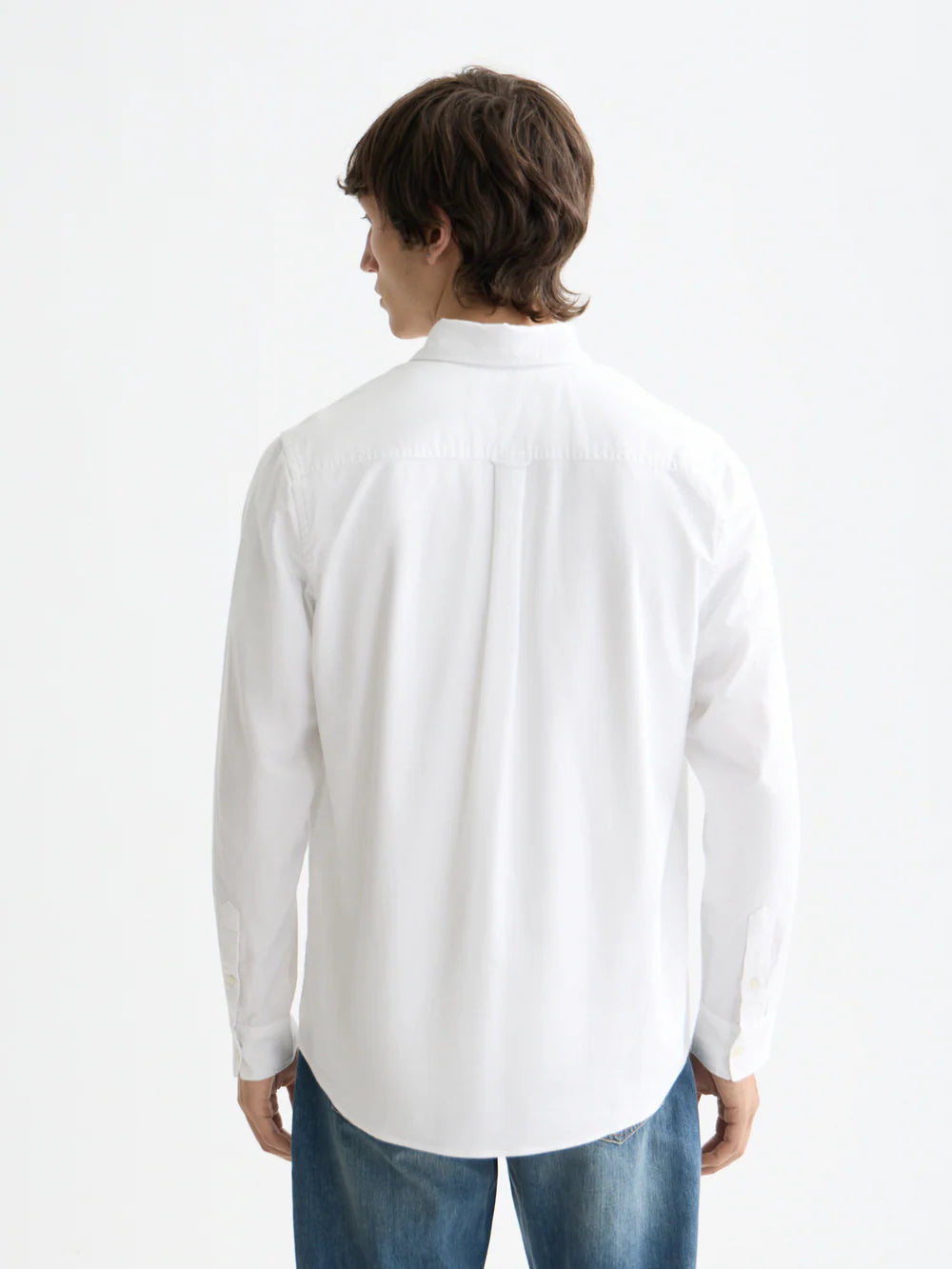 ESSENTIALS OXFORD SHIRT WHITE