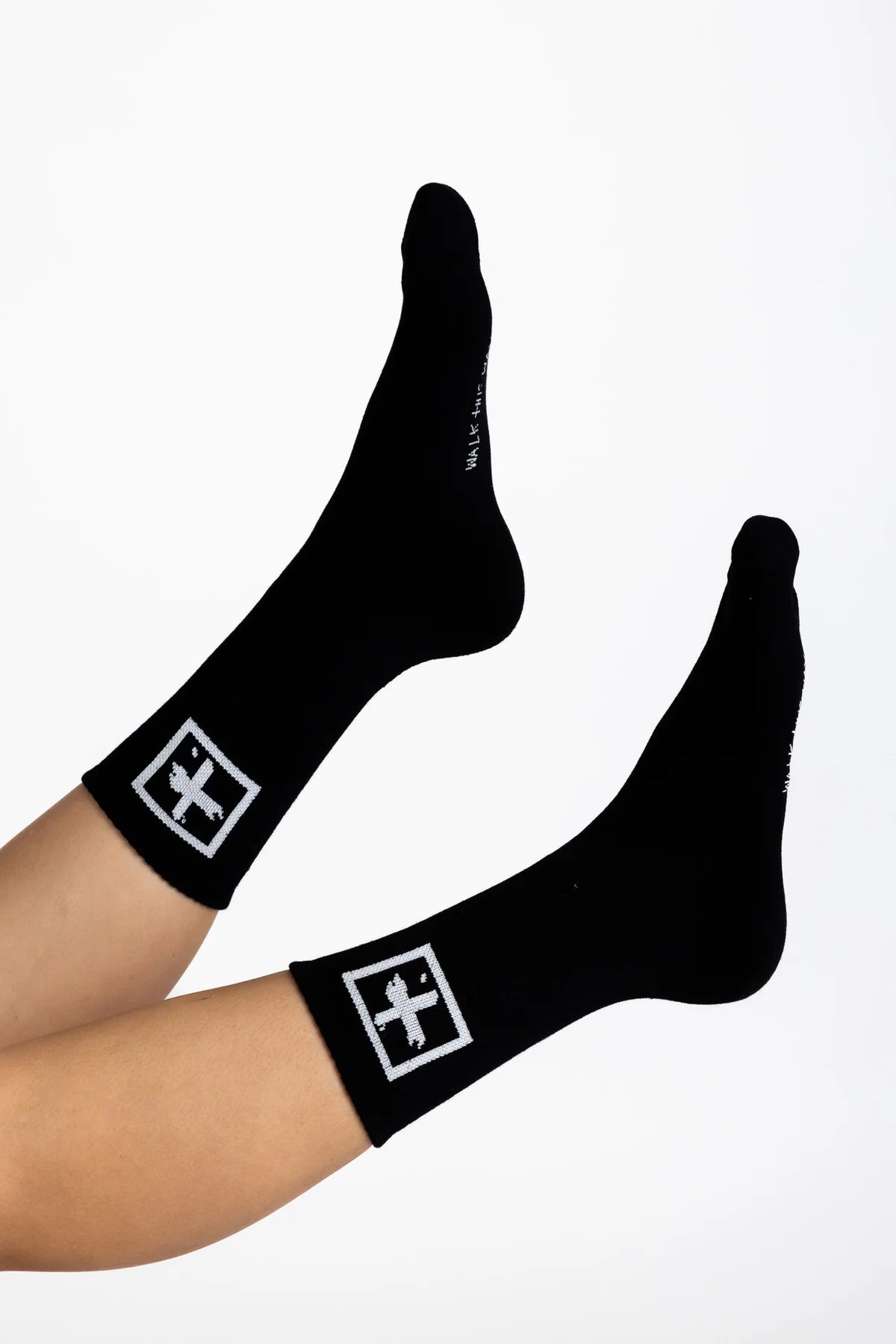 CUBE SOCKS 2PK BLACK