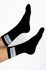 BADGE SOCKS 2PK BLACK