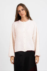 HONEYCOMB CARDI PEARL