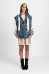 PARK JACKET WASHED BLUE