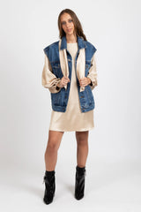 PARK JACKET WASHED BLUE