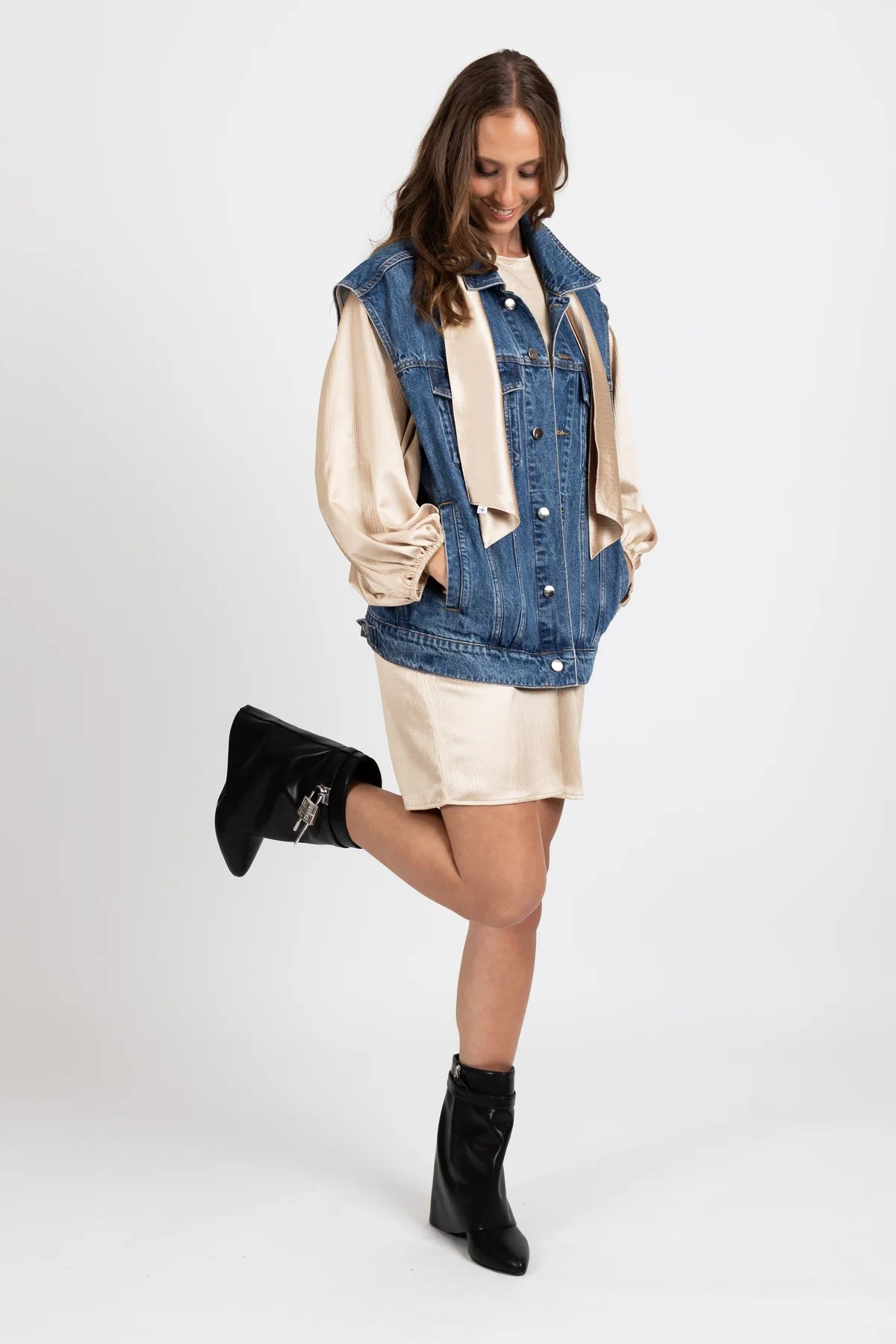 PARK JACKET WASHED BLUE