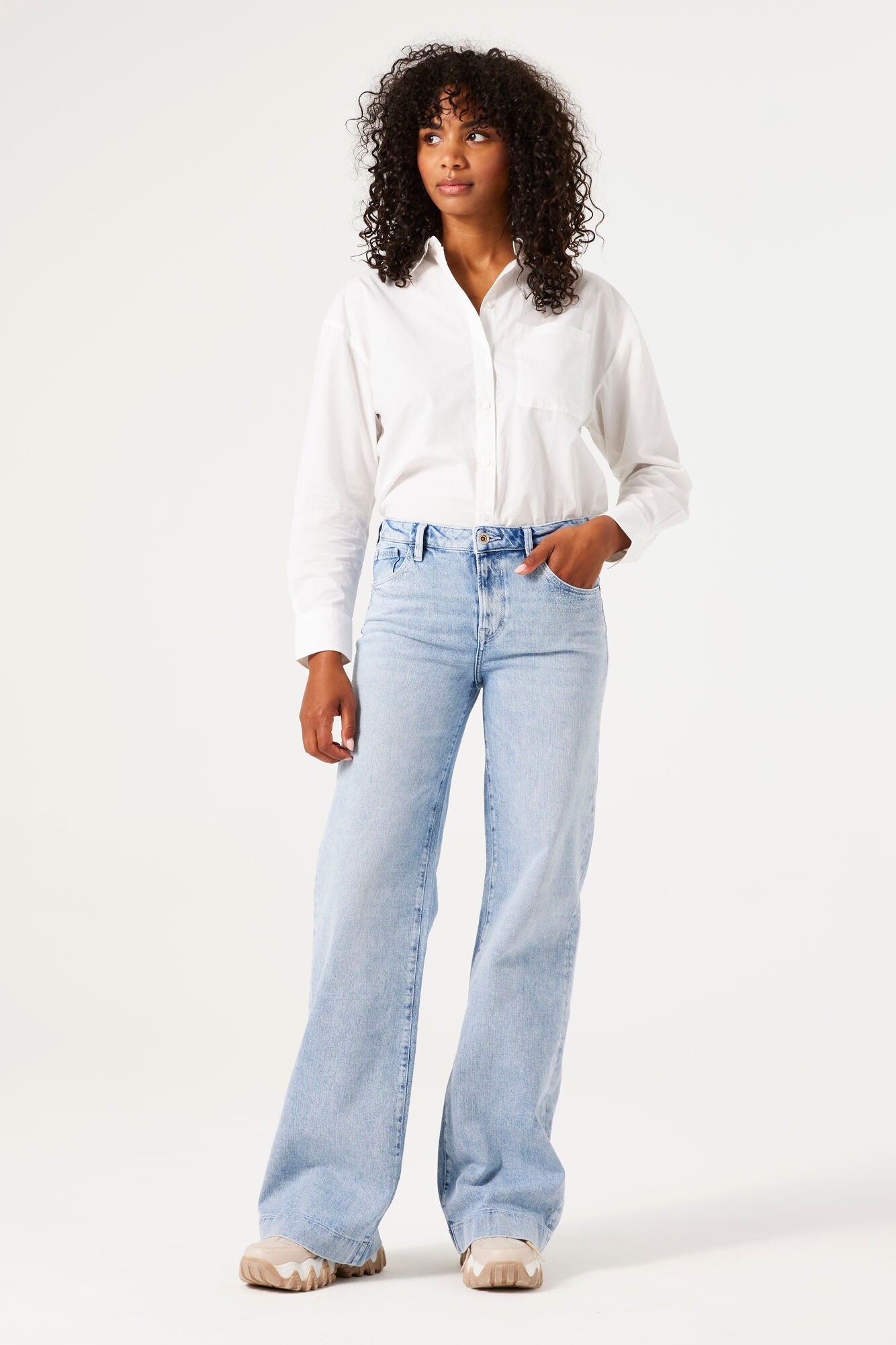 CELIA 249 WIDE LEG JEAN LIGHT USED