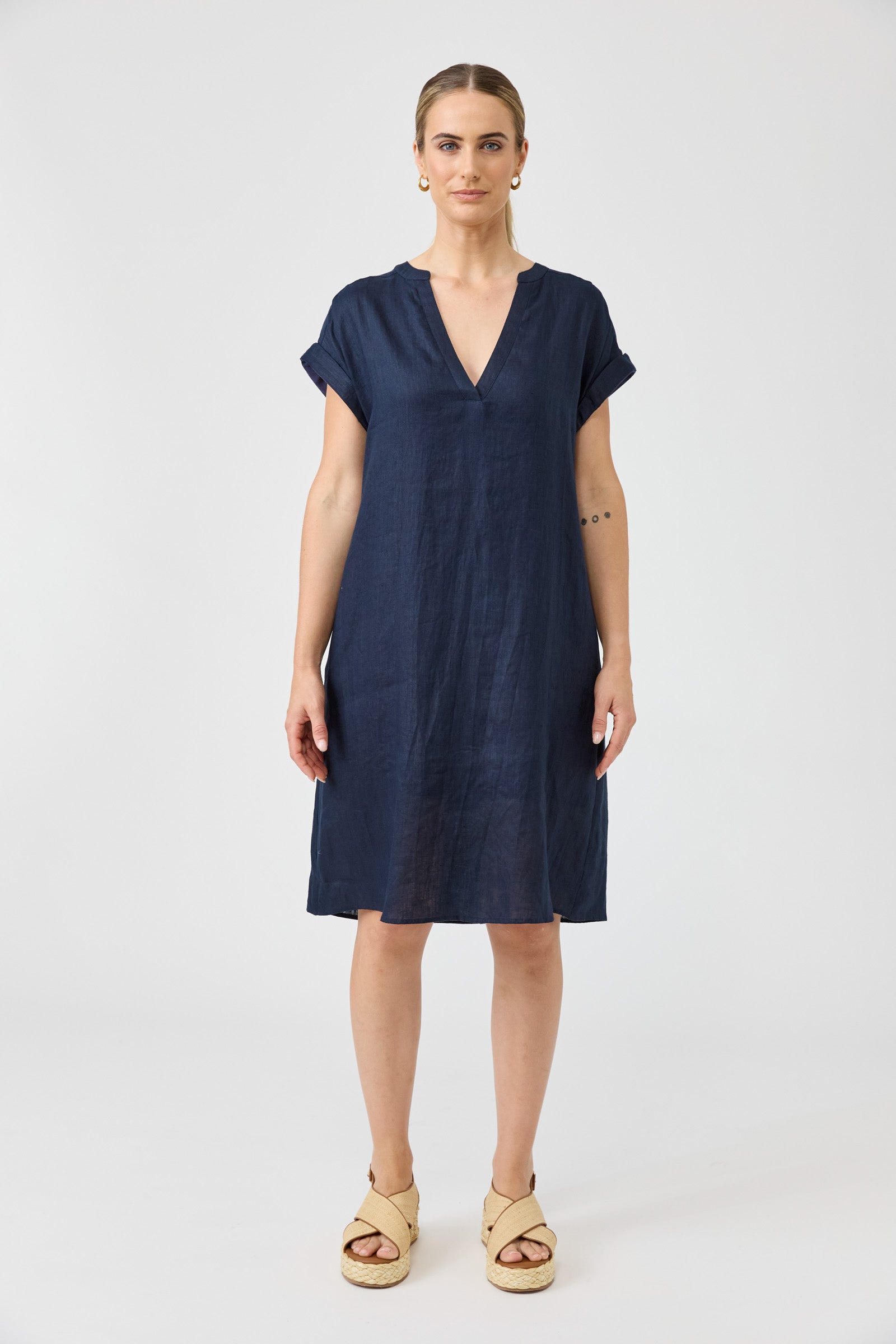 STUDIO DRESS NAVY