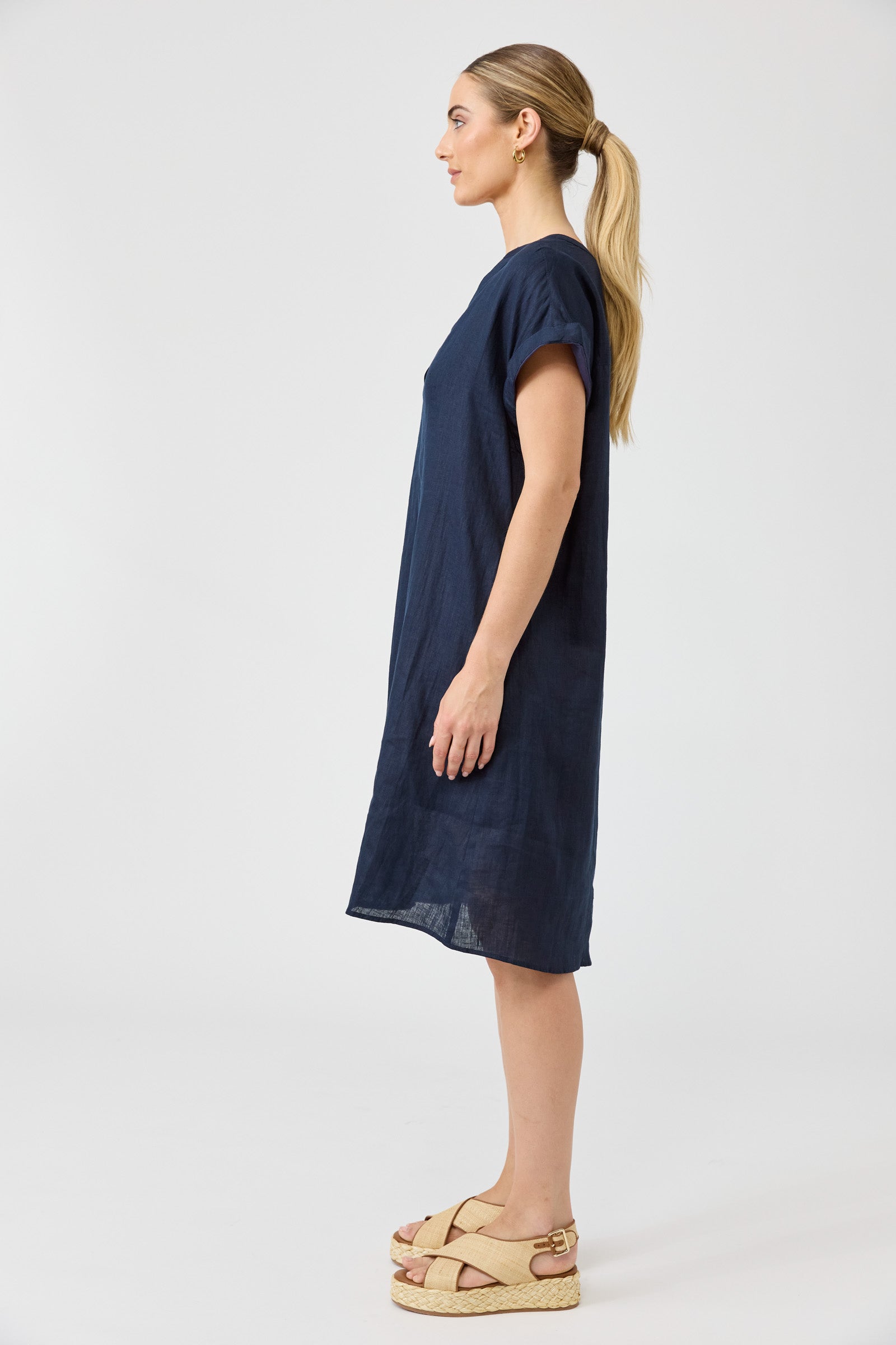 STUDIO DRESS NAVY