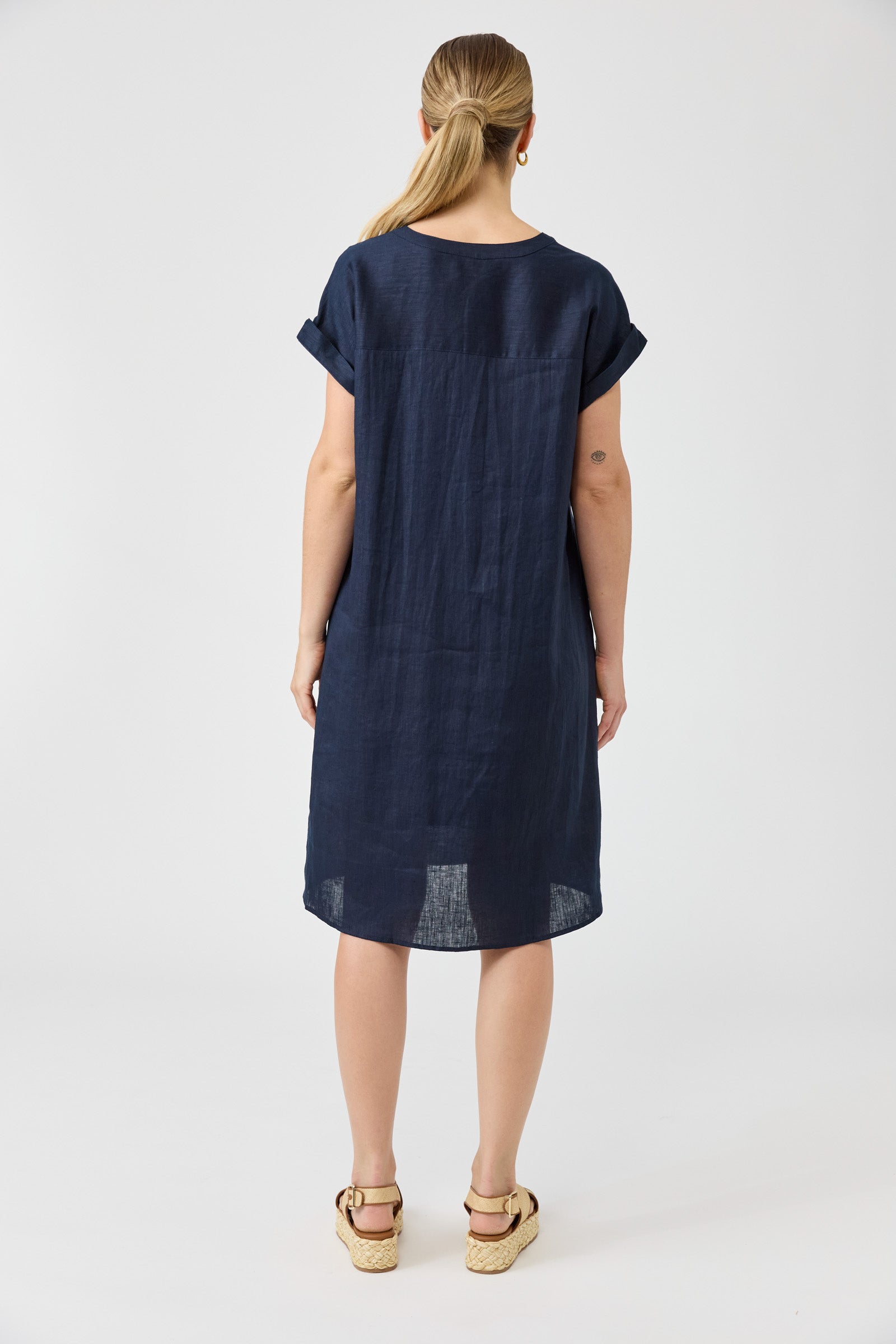 STUDIO DRESS NAVY
