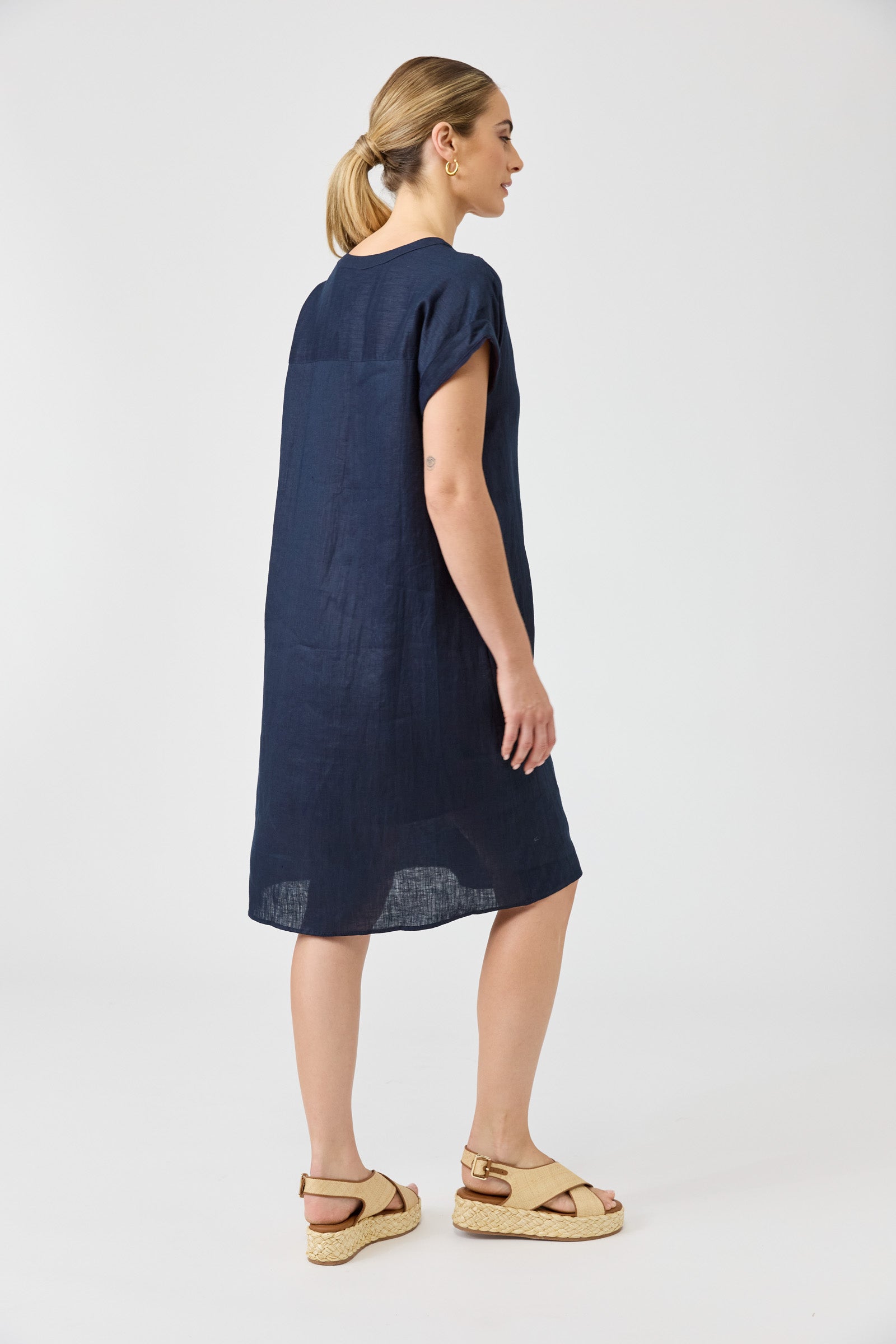 STUDIO DRESS NAVY