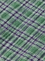 DOUBLE FACE CHECK SHIRT SAGE GREEN