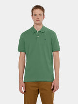 LOGO PIQUE POLO SAGE GREEN