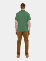 LOGO PIQUE POLO SAGE GREEN