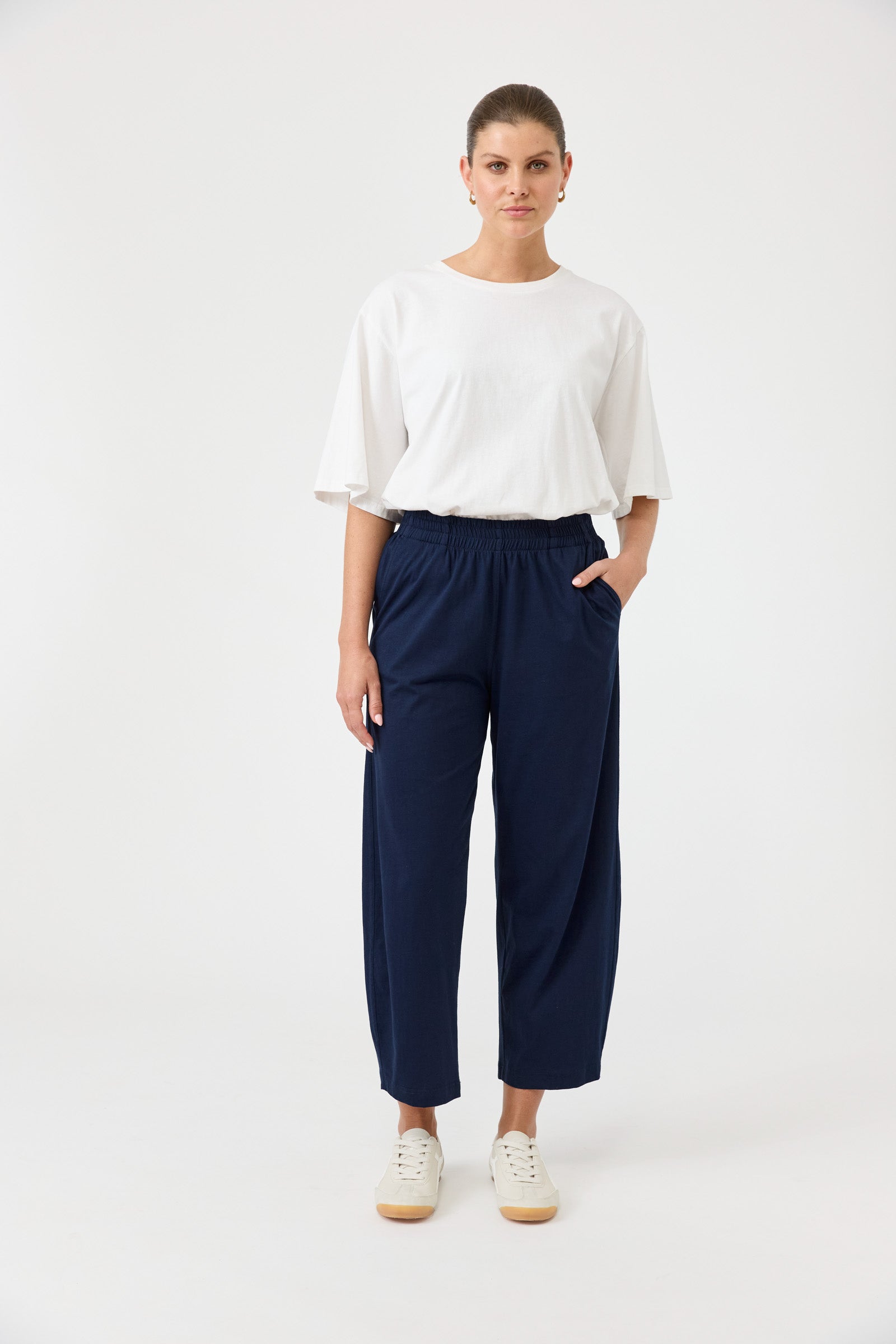 STUDIO TRAVELLER PANTS INDIGO