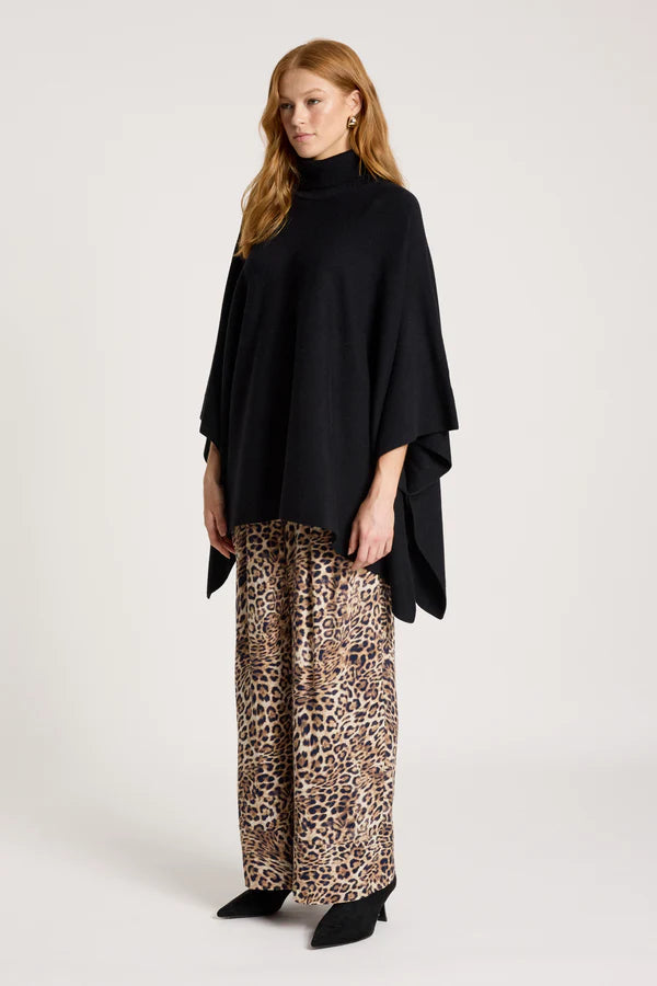 SAMIRA PONCHO BLACK