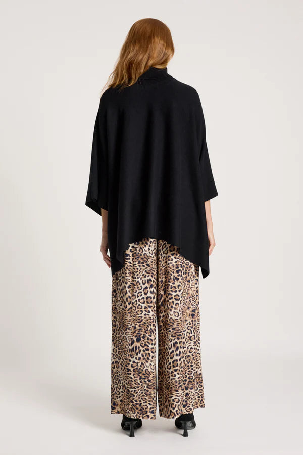 SAMIRA PONCHO BLACK