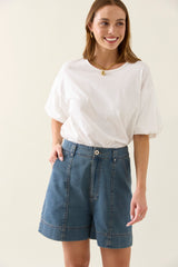 SOFIE DENIM SHORTS DRIFT