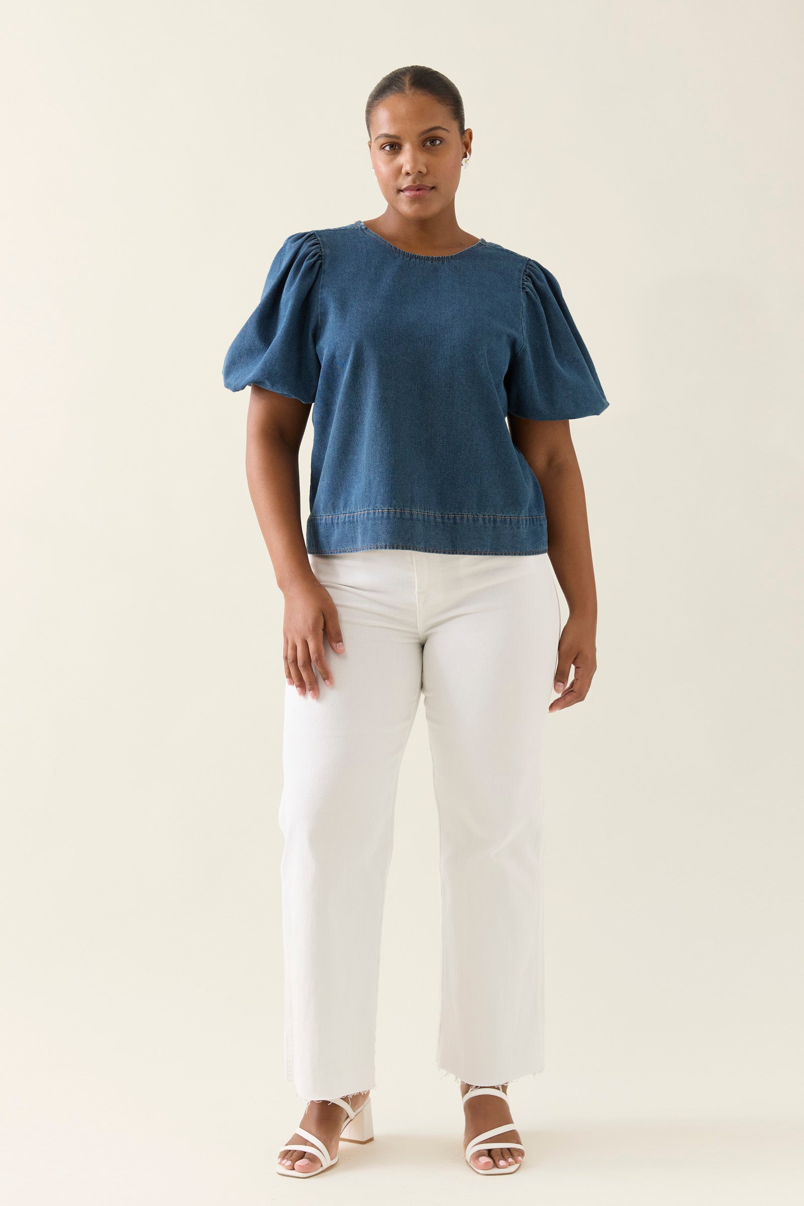 SOFIE DENIM TOP DRIFT