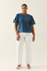SOFIE DENIM TOP DRIFT