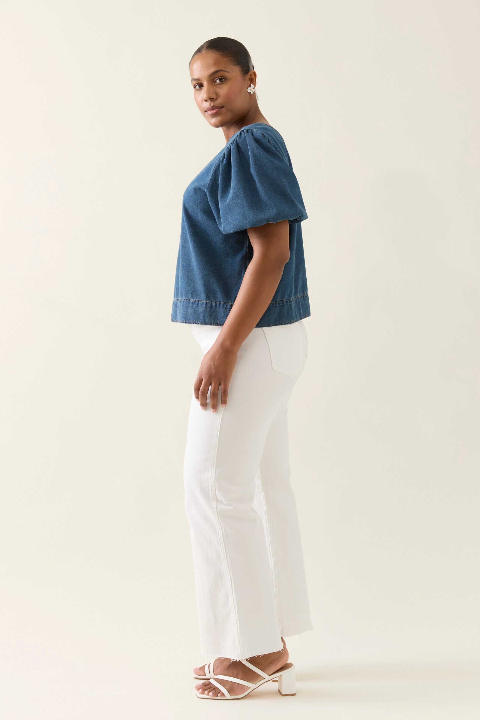 SOFIE DENIM TOP DRIFT