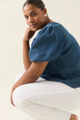 SOFIE DENIM TOP DRIFT