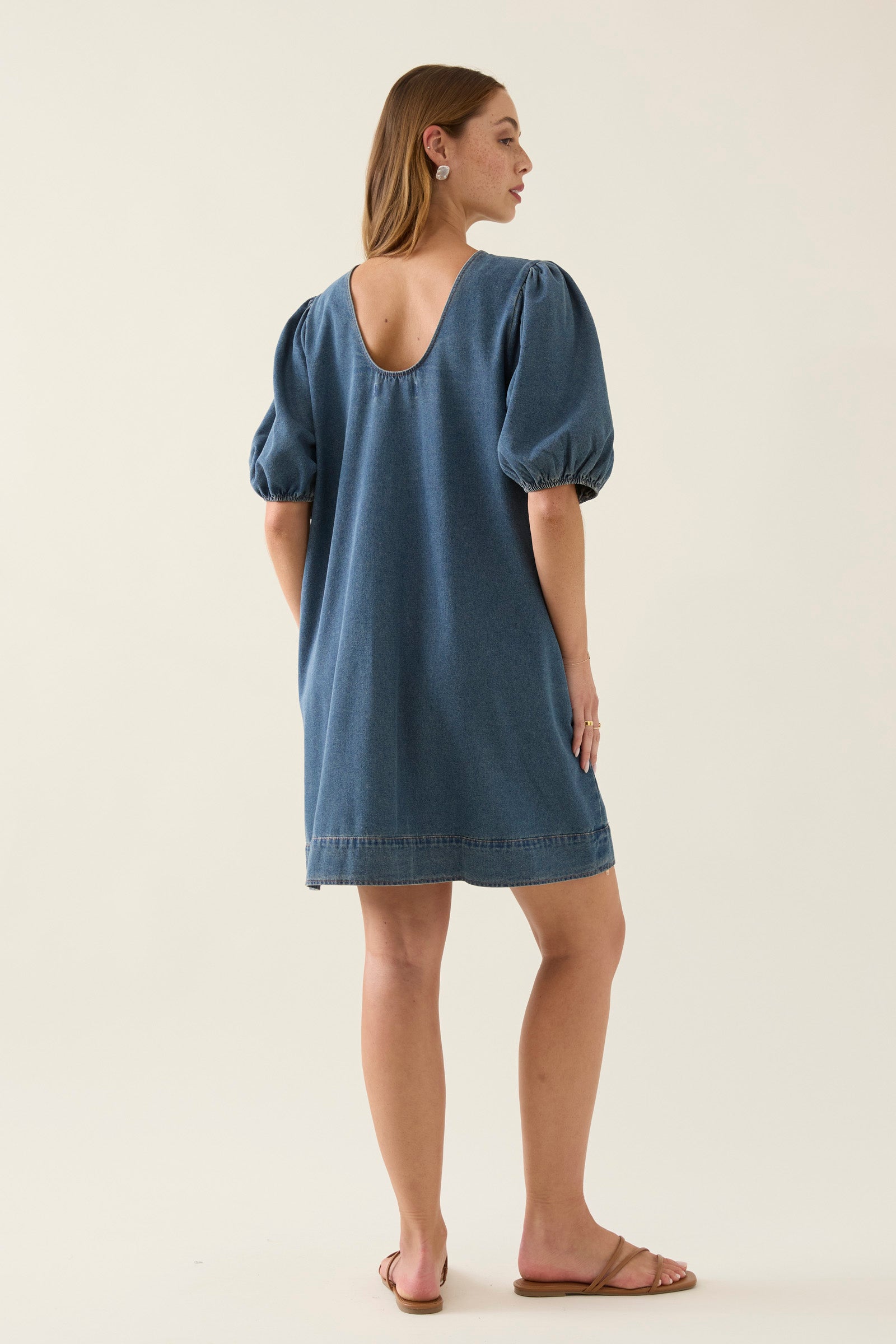 SOFIE DENIM DRESS DRIFT