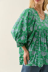 WILMA TOP GREEN