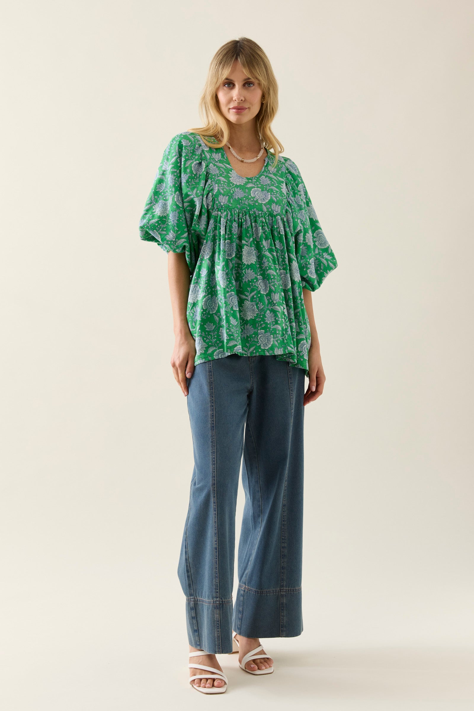 WILMA TOP GREEN