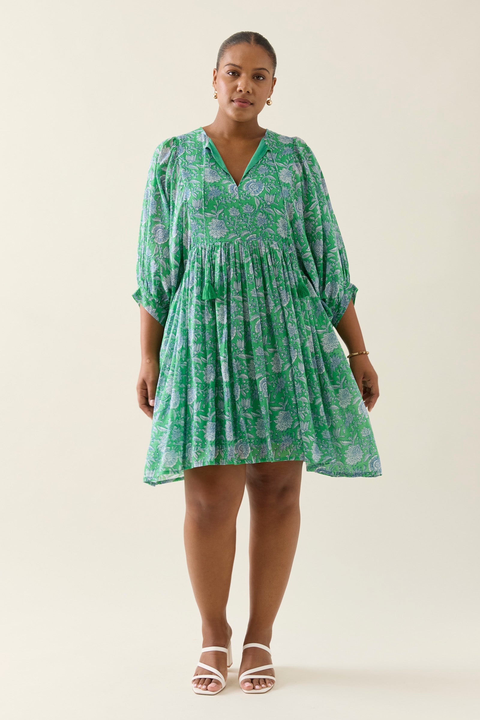 WILMA DRESS GREEN