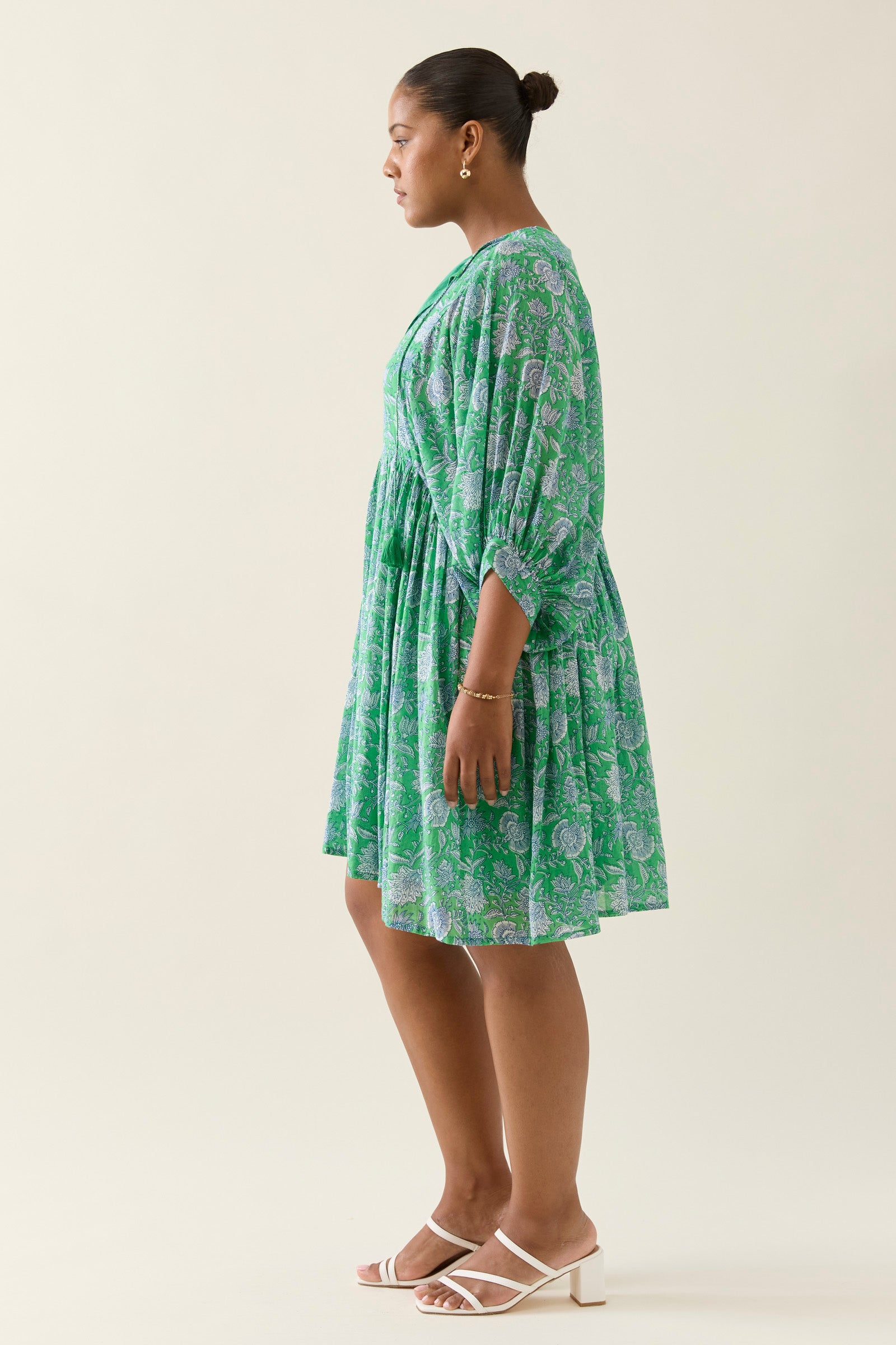 WILMA DRESS GREEN
