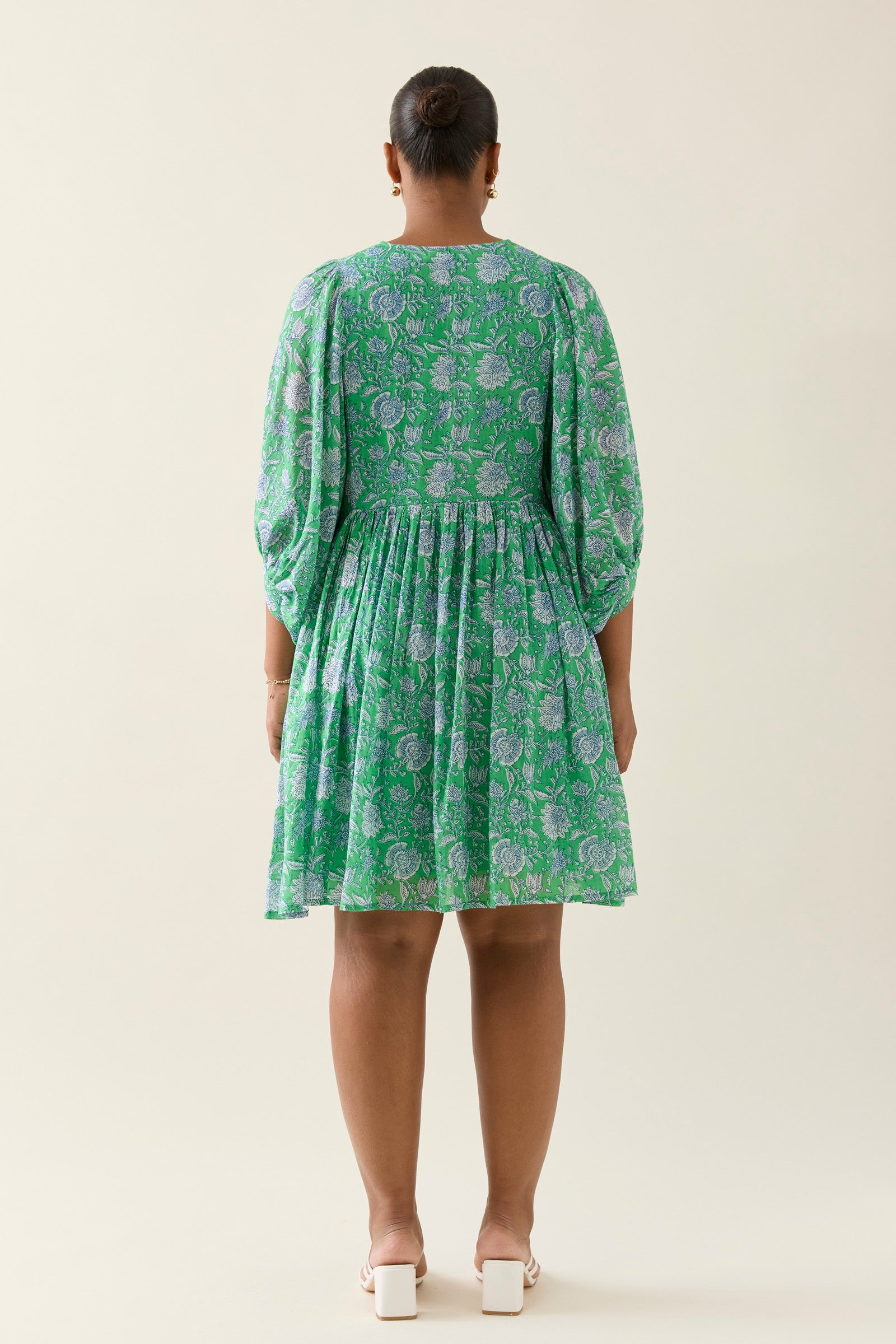 WILMA DRESS GREEN