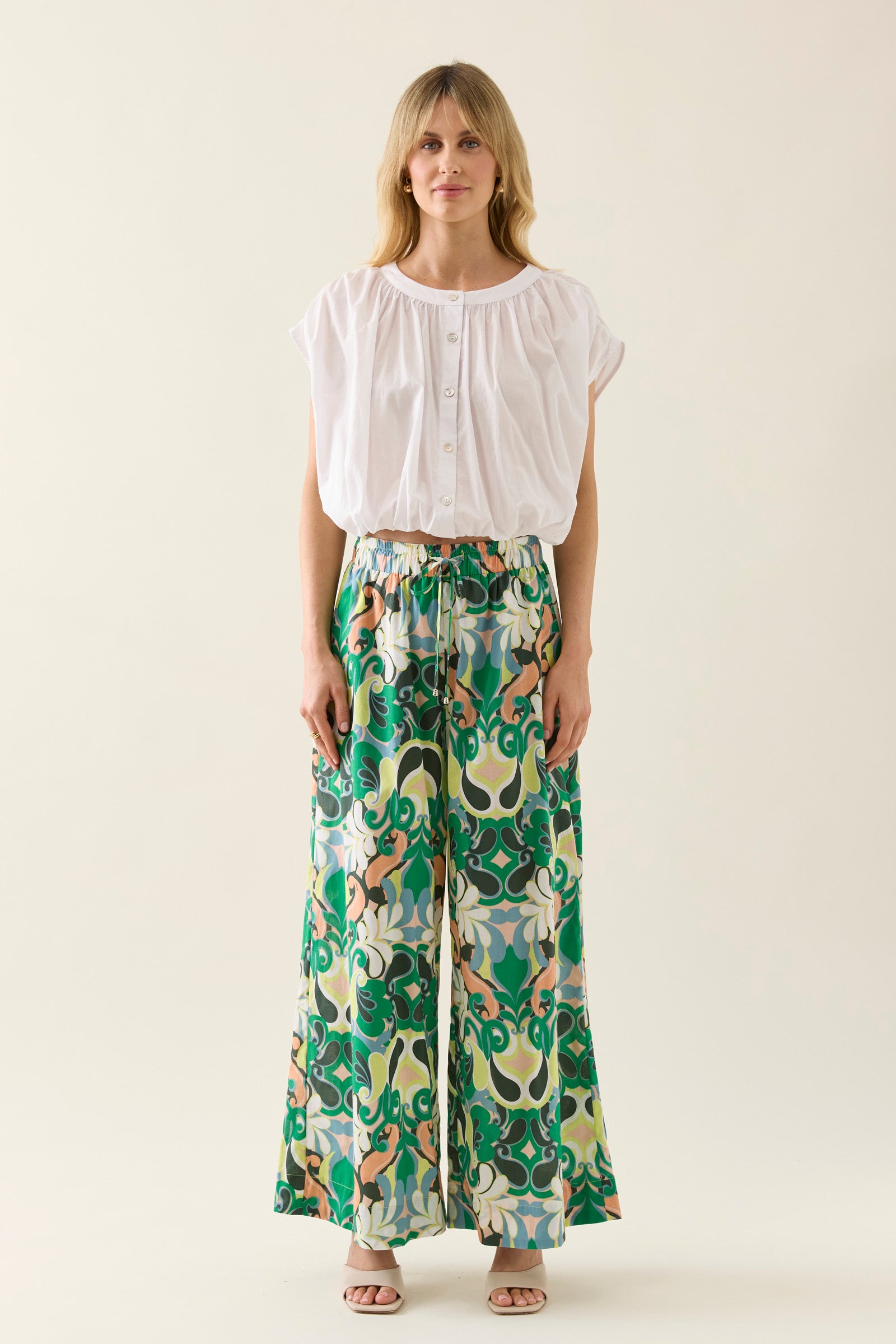 AURORA REVERSIBLE CROP TOP LOTUS