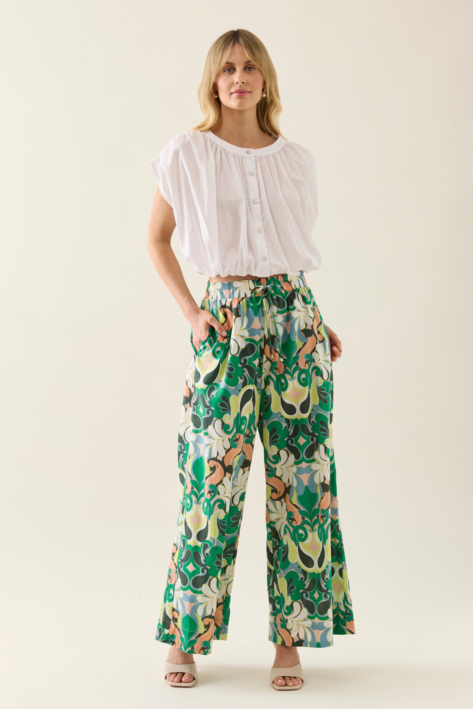 AURORA REVERSIBLE CROP TOP LOTUS