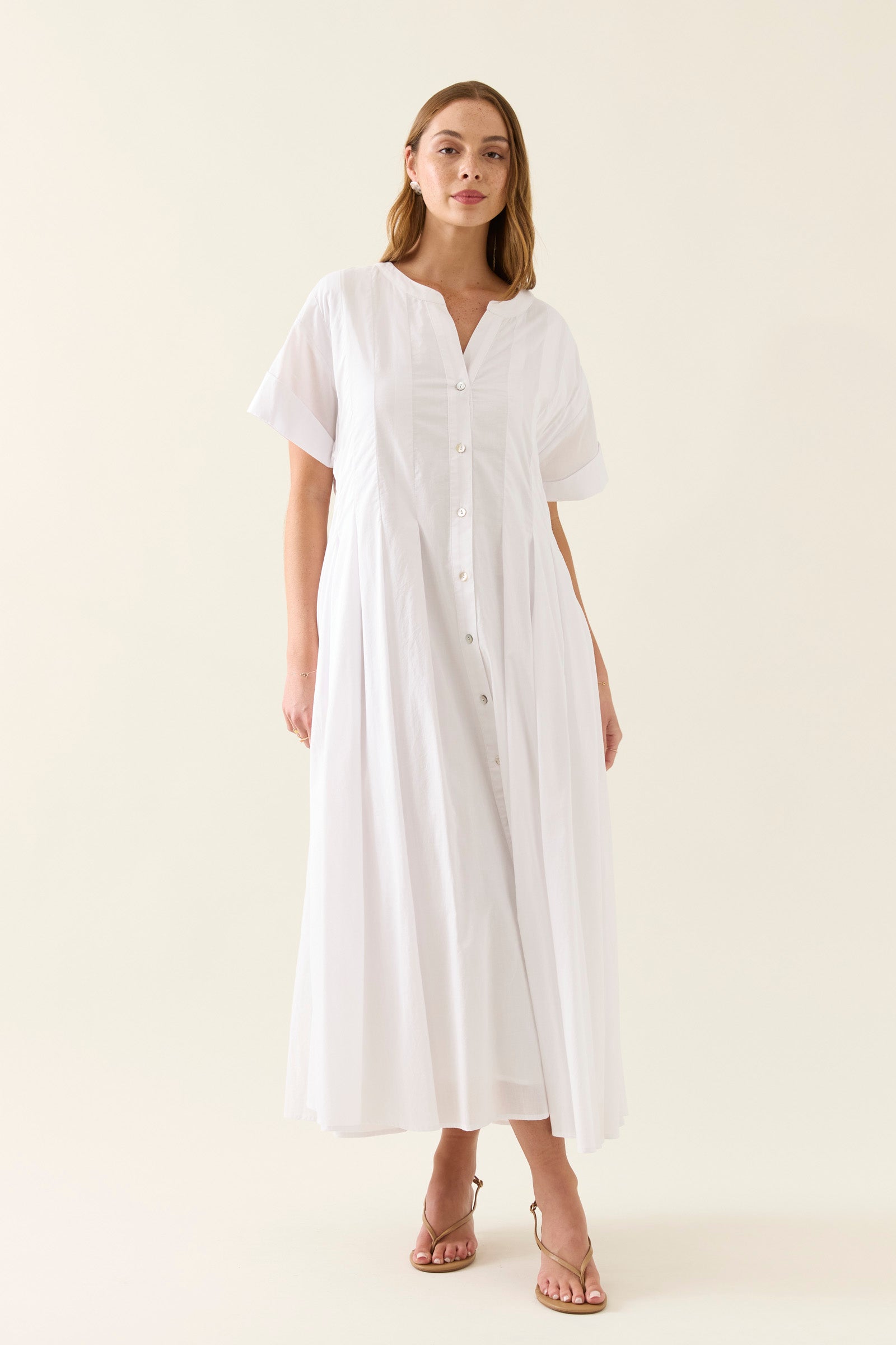 AURORA PLEAT MAXI LOTUS