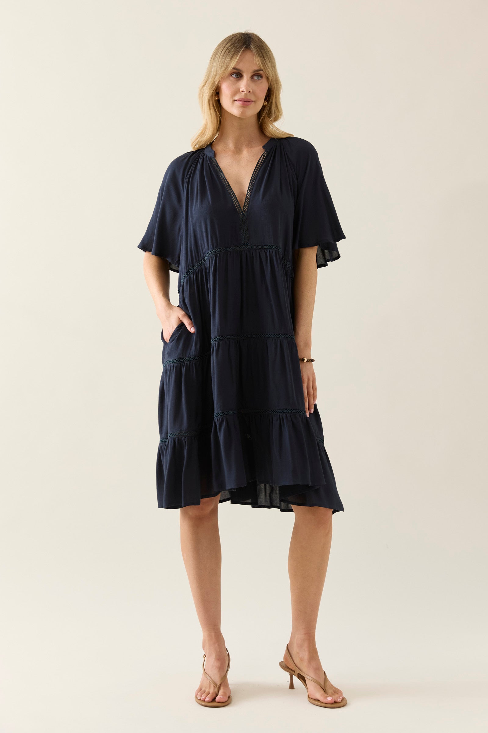 OLINE DRESS NAVY