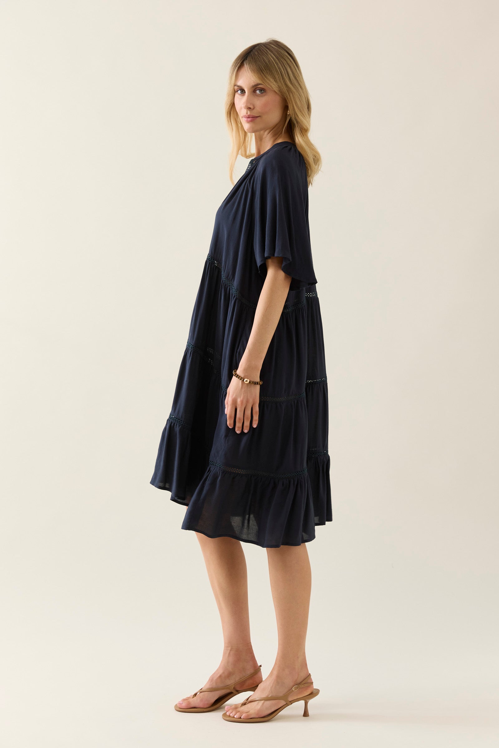 OLINE DRESS NAVY