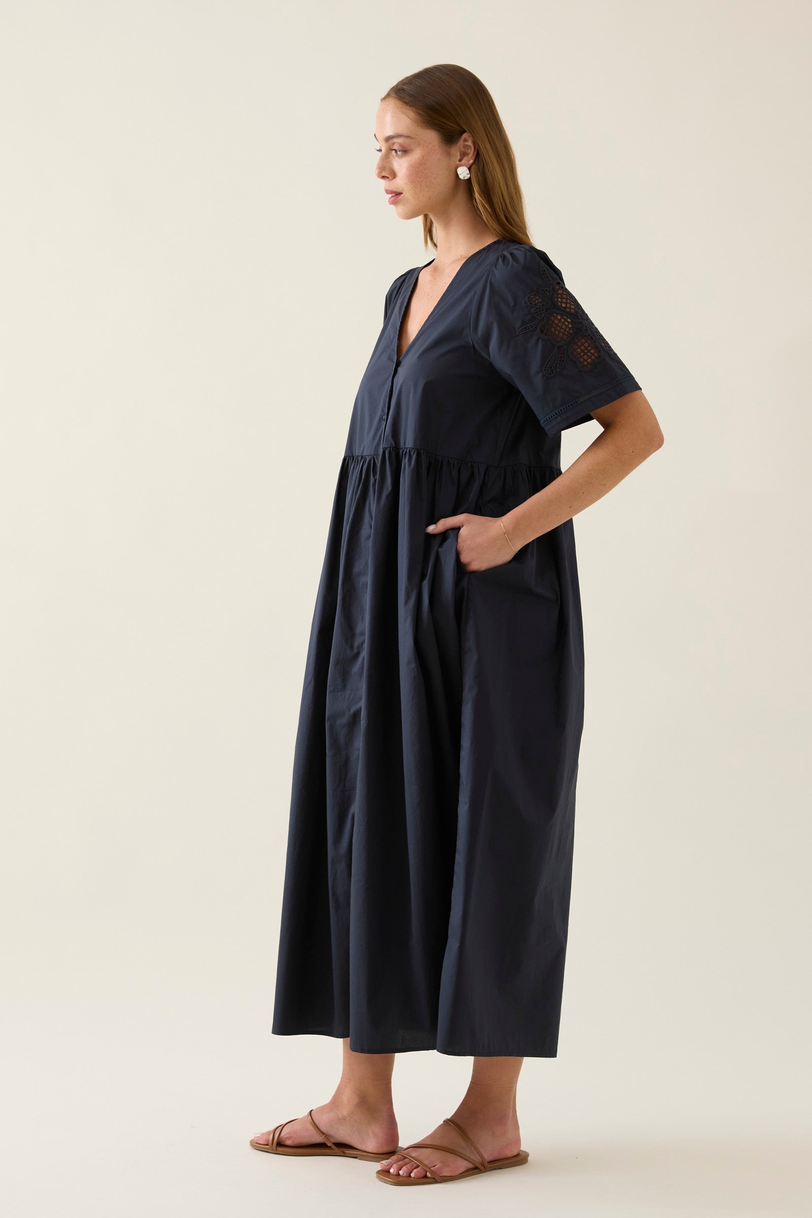 NILSA DRESS NAVY