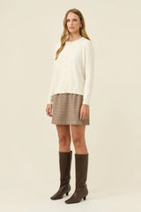 DARBY CARDIGAN IVORY