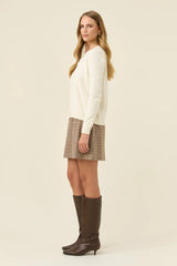 DARBY CARDIGAN IVORY