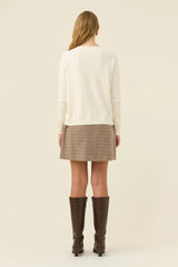 DARBY CARDIGAN IVORY