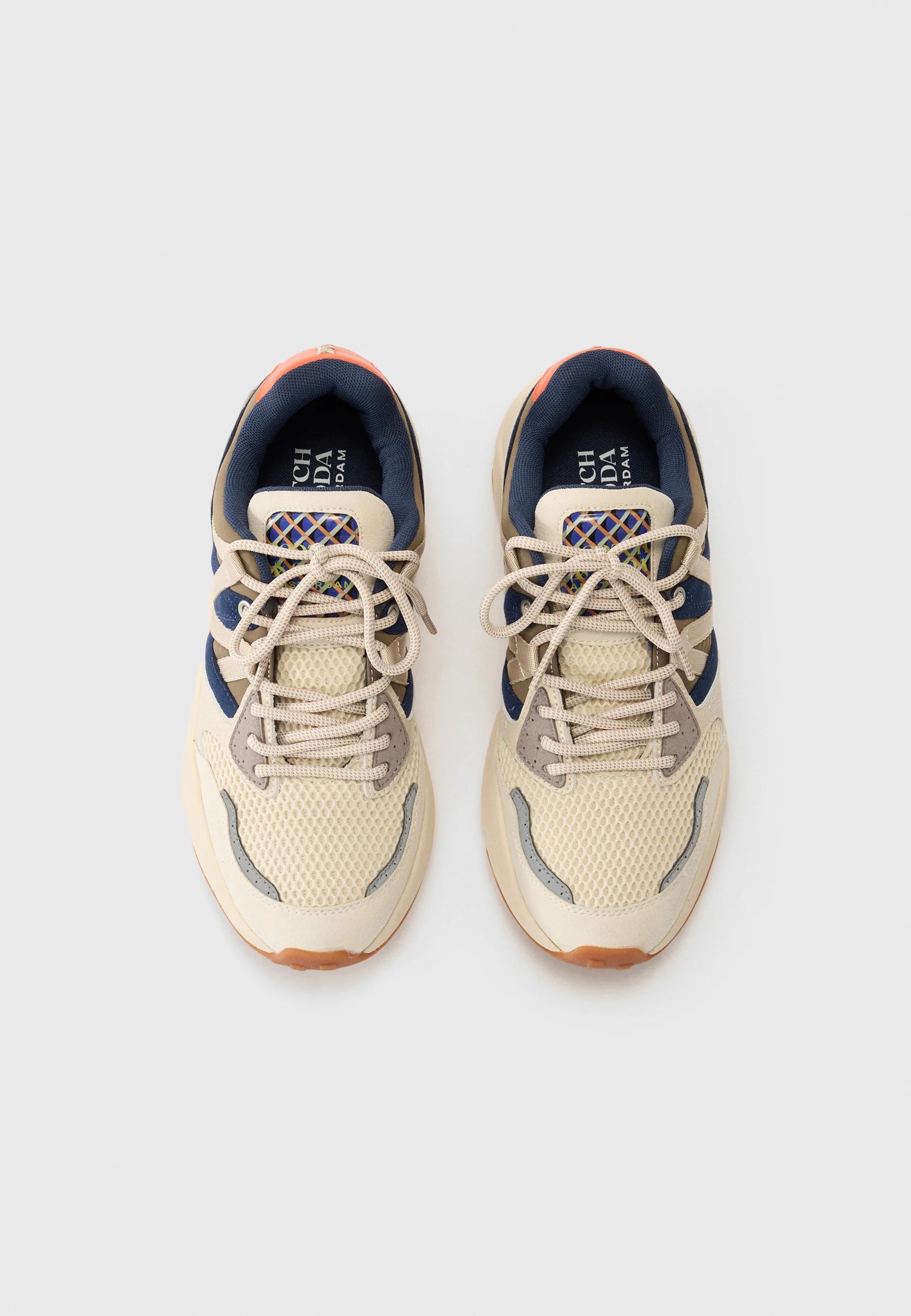 MOUNT 5A SNEAKER BEIGE / BLUE