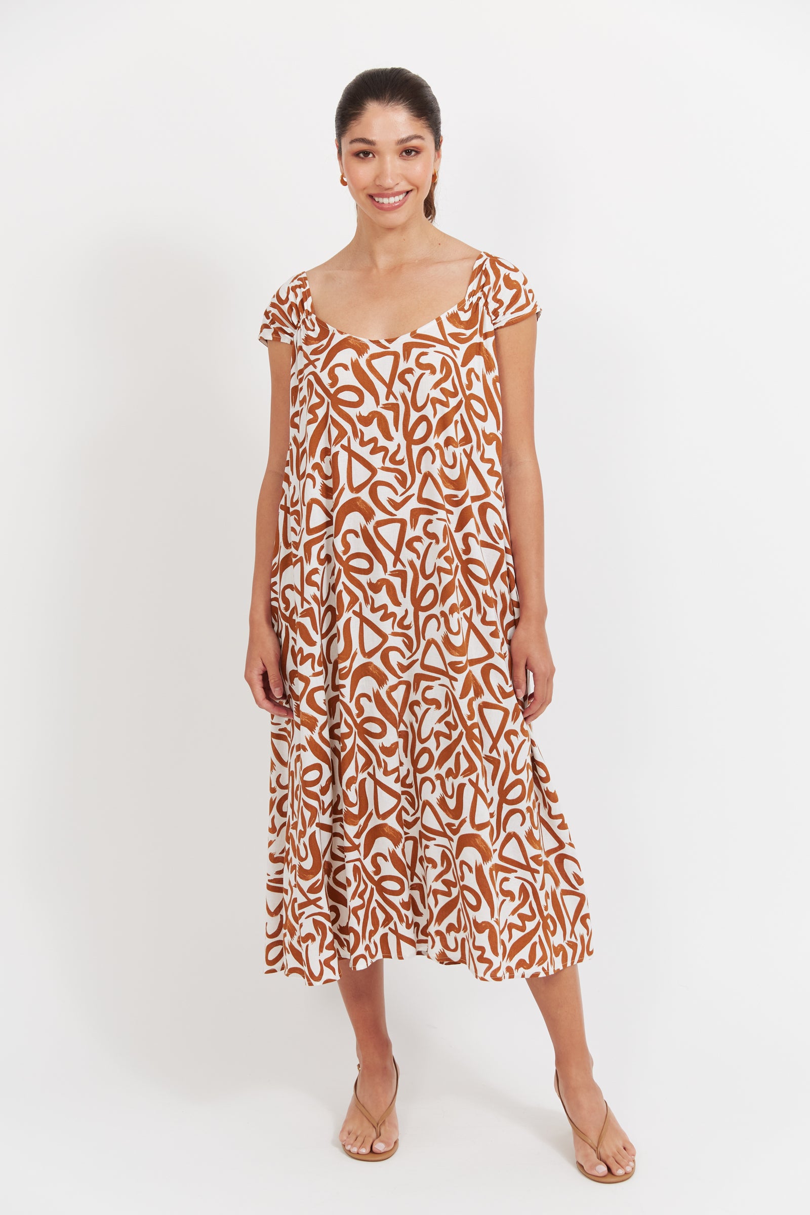 BAHAMA TANK DRESS OPUS TAN