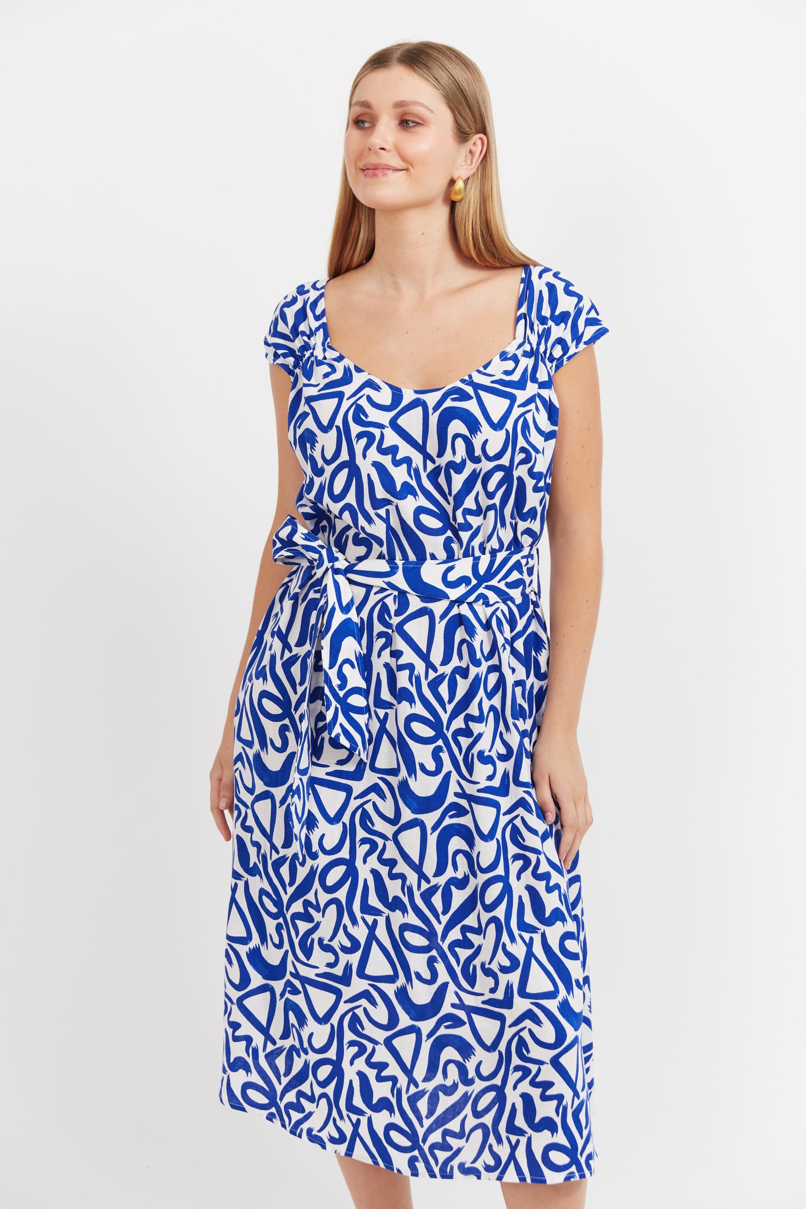 BAHAMA TANK DRESS OPUS AZUL