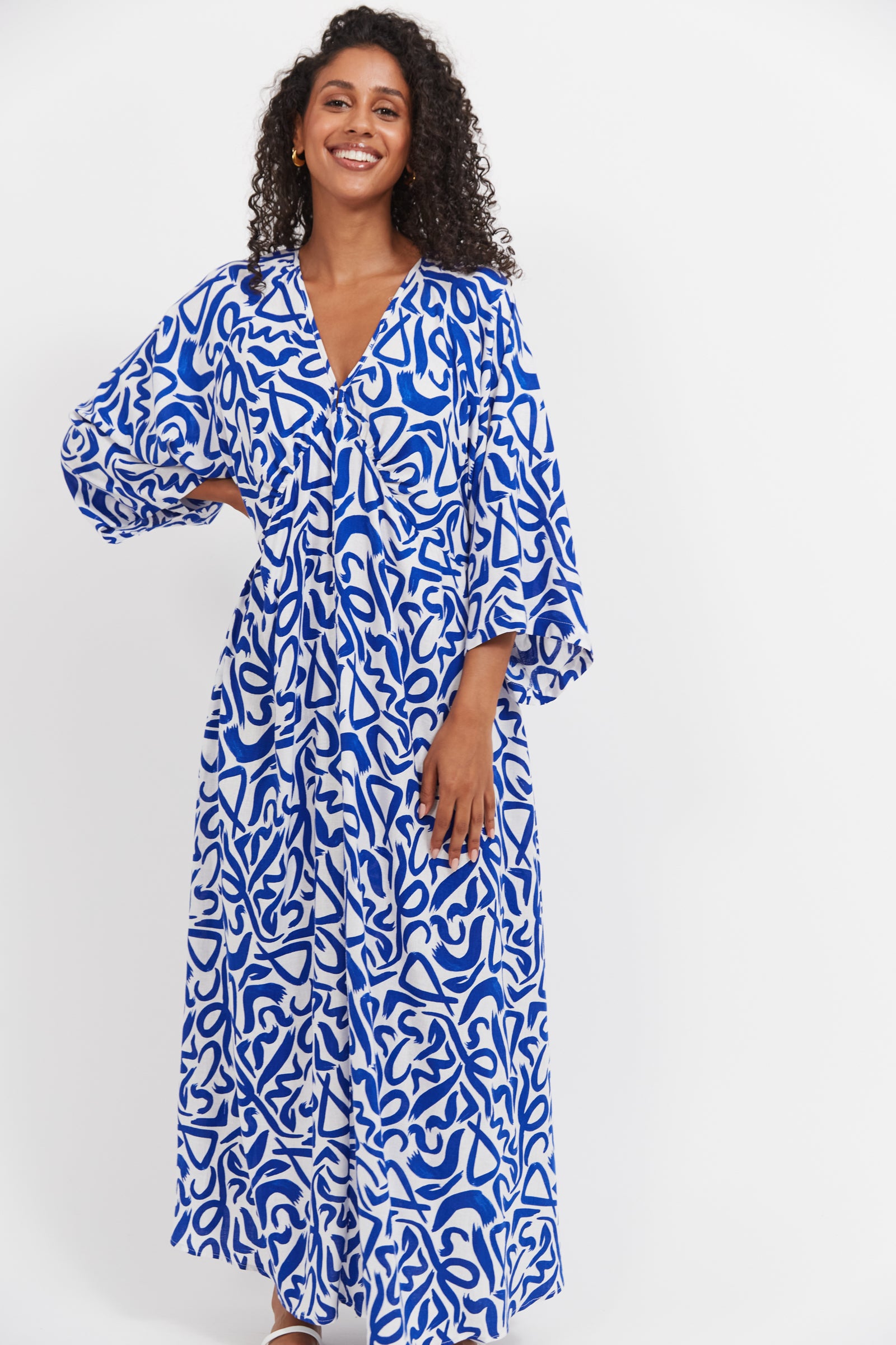 BAHAMA MAXI DRESS OPUS AZUL