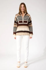 ALASKA STRIPE JUMPER NATURAL